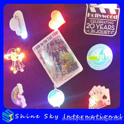 Popular New Products Club Led Flashing Pin
